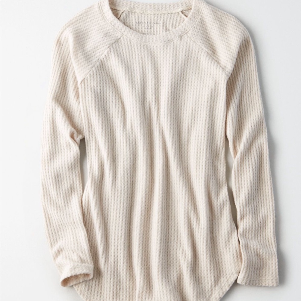 American Eagle Waffle Top
